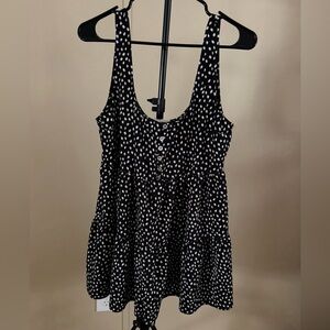 Urban Outfitters Romper Polka Dot Size Medium